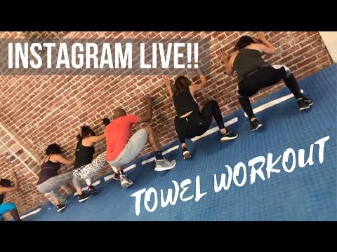 Our first Instagram LIVE!! Join the workout!