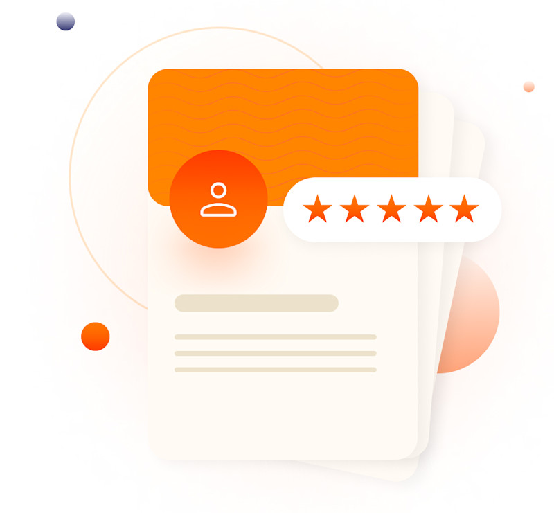 Illustration of contractor score cards