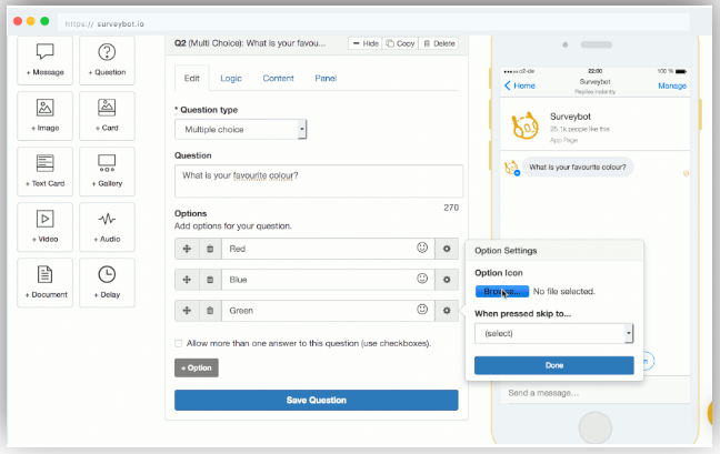 Surveybot back end 2